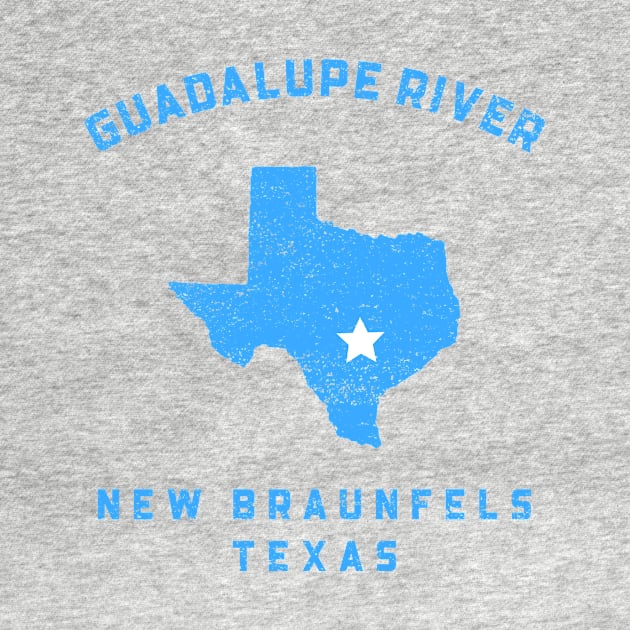 GUADALUPE RIVER NEW BRAUNFELS TEXAS by Cult Classics